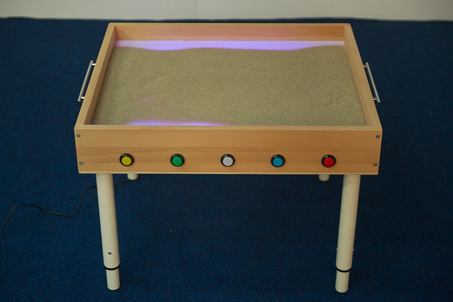 Световой стол из бука для рисования песком