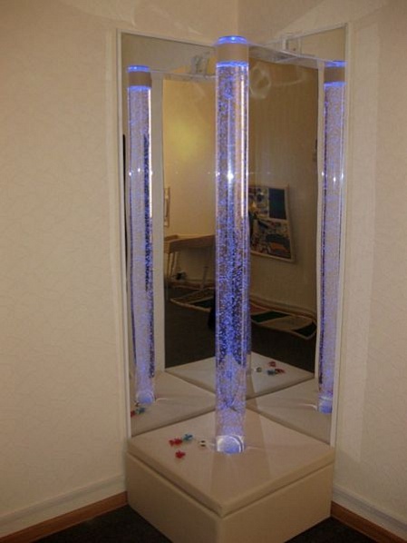 Комплект  из двух акриловых зеркал для воздушнопузырьковой трубки
