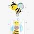 Крепление для рисунка "Лесная Пчела" с тросом 1,5 м